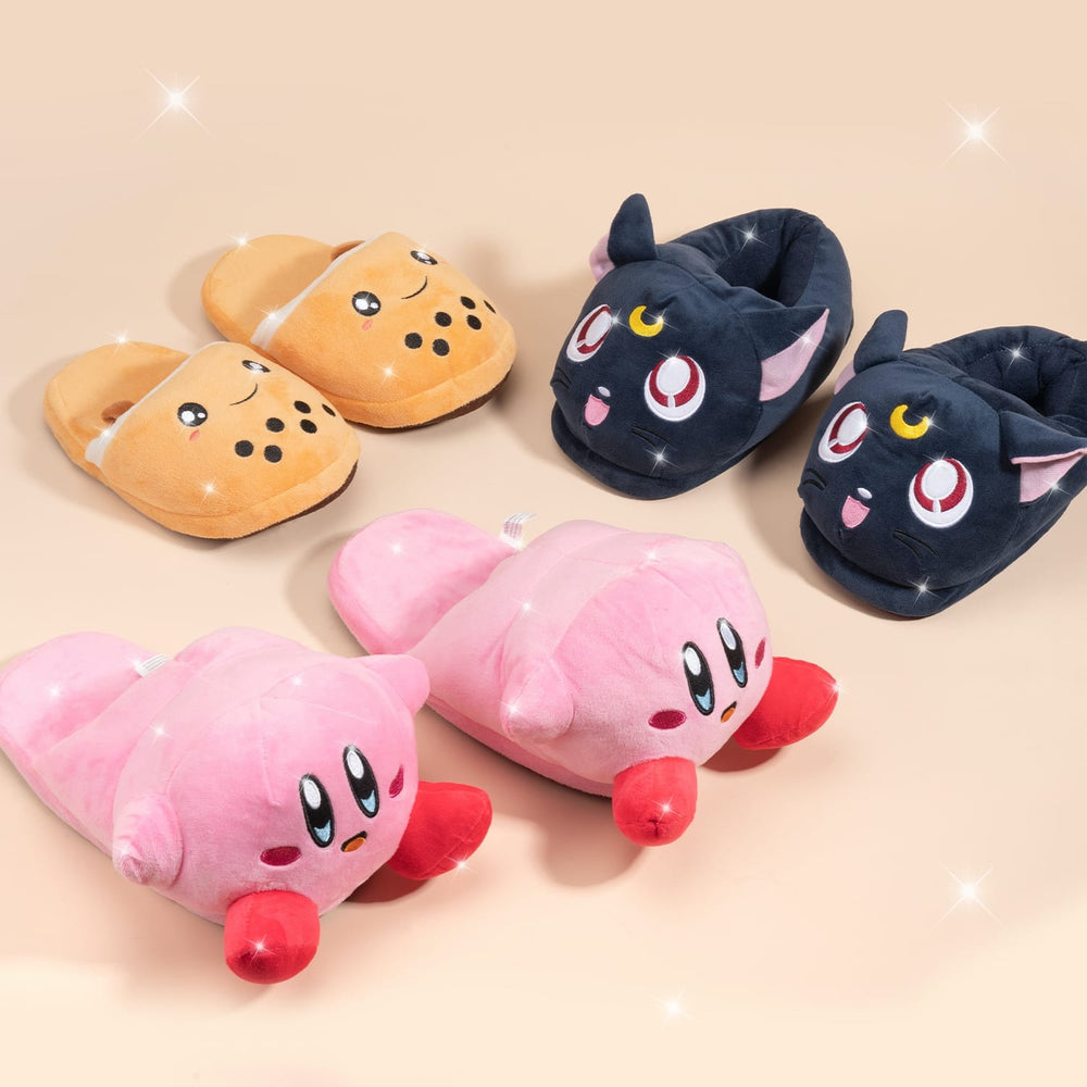 Kirby Slippers - Cute Anime Slip-On House Shoes – Beluga Design